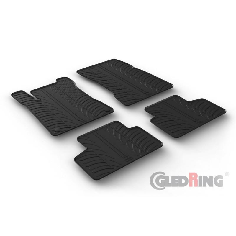 Gumové autokoberce Gledring Mercedes GLB-Class 2019- (X247) Gledring