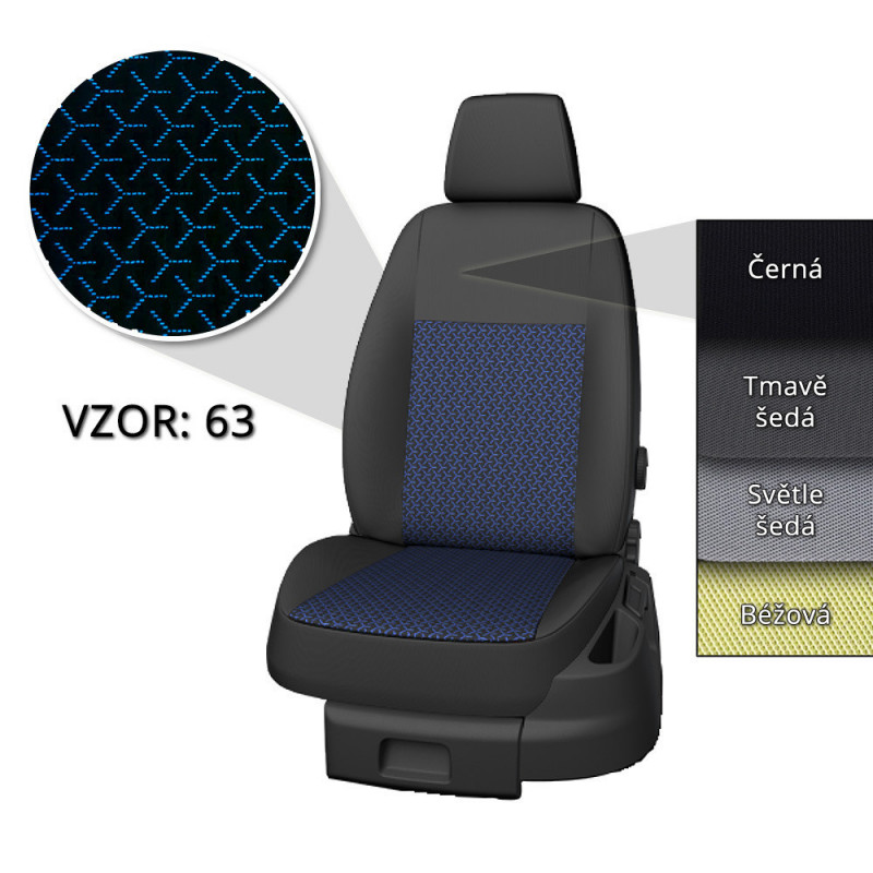 Autopotahy Taso Nissan X Trail 6/01-5/07 (vzor 63