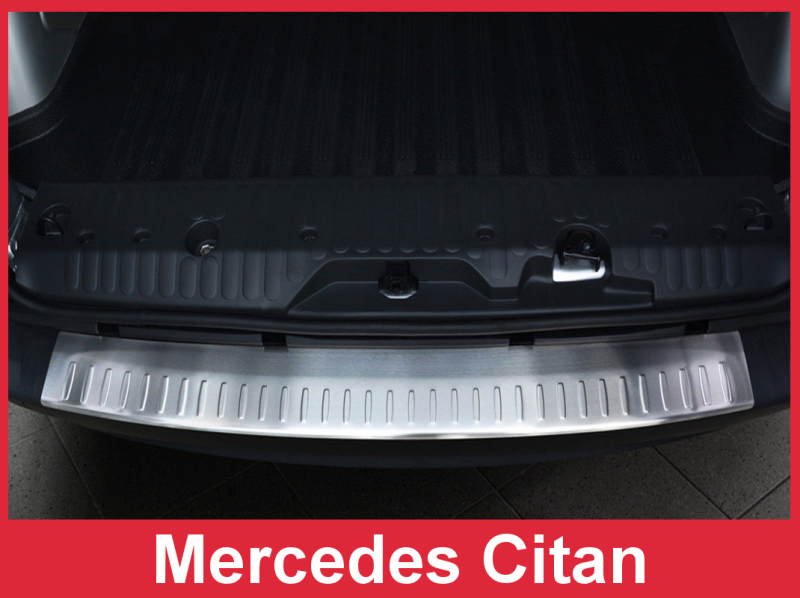 Ochranná lišta hrany kufru Mercedes Citan 2012-2021 (matná) Avisa