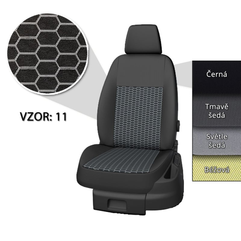 Autopotahy Taso VW Caddy 2015-2020 (5 míst) Taso