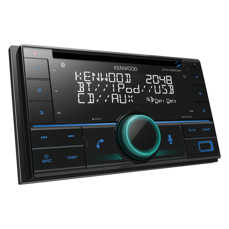 Autorádio Kenwood DPX-5200BT (nastavitelné podsvícení) Kenwood
