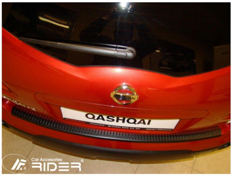 Ochranná lišta hrany kufru Nissan Qashqai +2 2009-2013 Rider