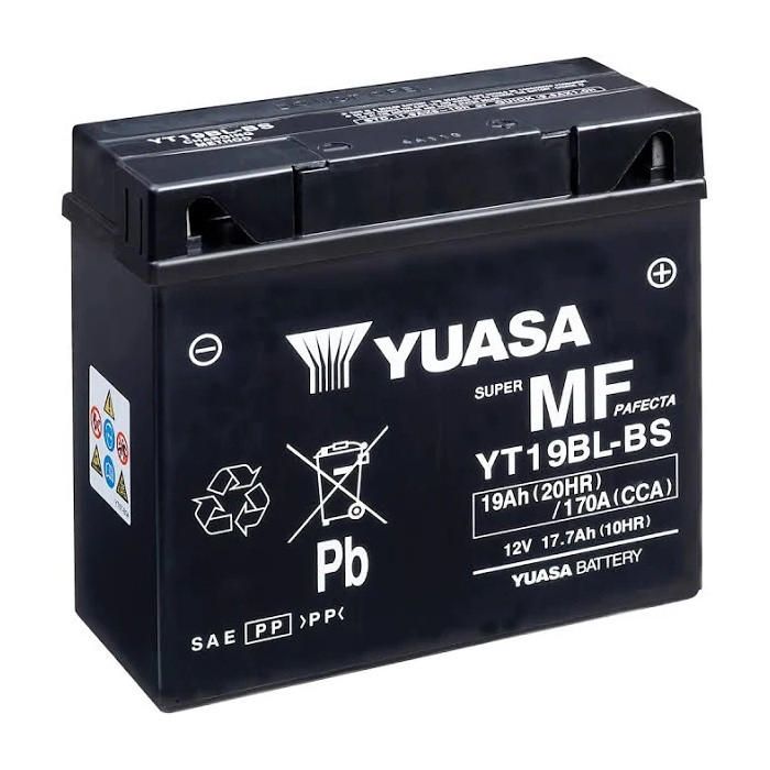 Motobaterie Yuasa Super MF YT19BL-BS Yuasa