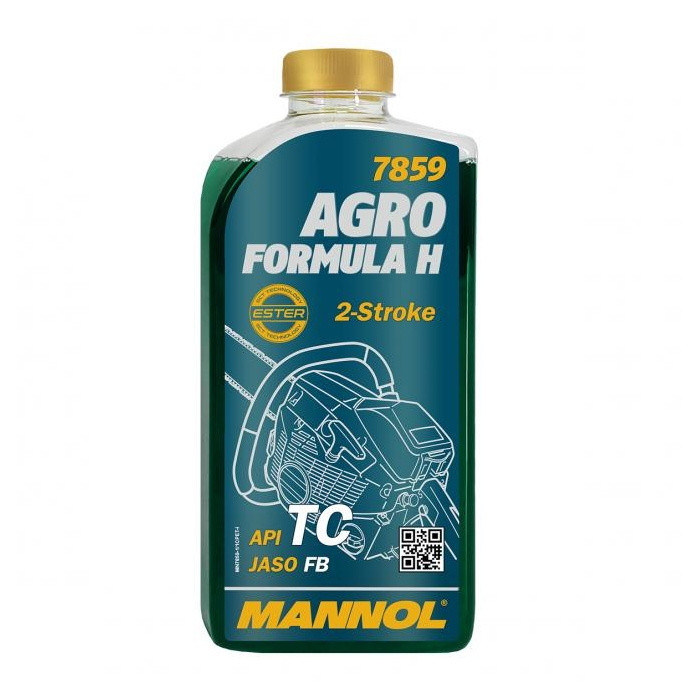 Motorový olej pro dvoutaktní motory Mannol Agro Formula H (1l) Mannol