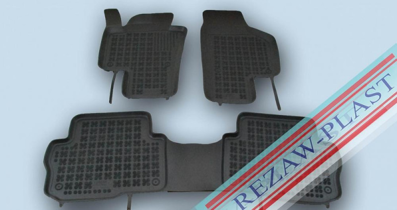 Gumové autokoberce Rezaw-Plast Seat Alhambra 2010-2022 (5 míst) Rezaw-Plast