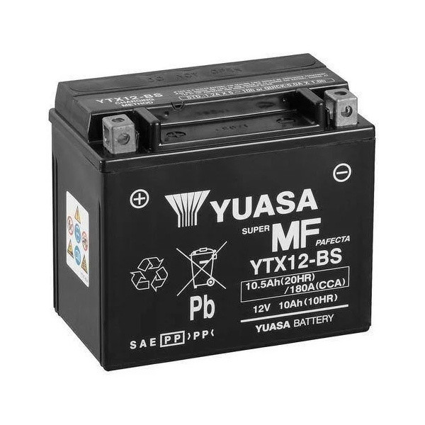 Motobaterie Yuasa Super MF YTX12-BS Yuasa