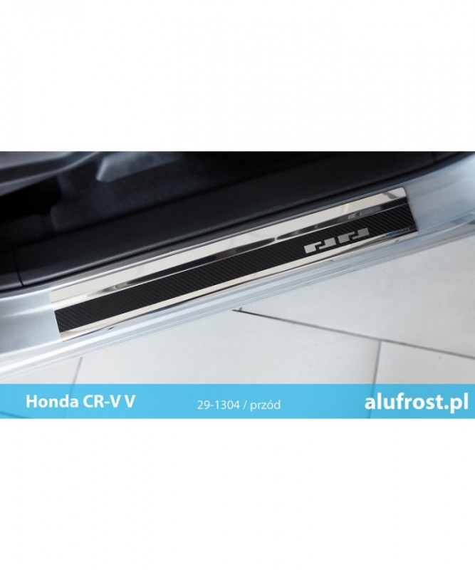 Prahové lišty Honda CR-V 2018- (carbon) Alufrost