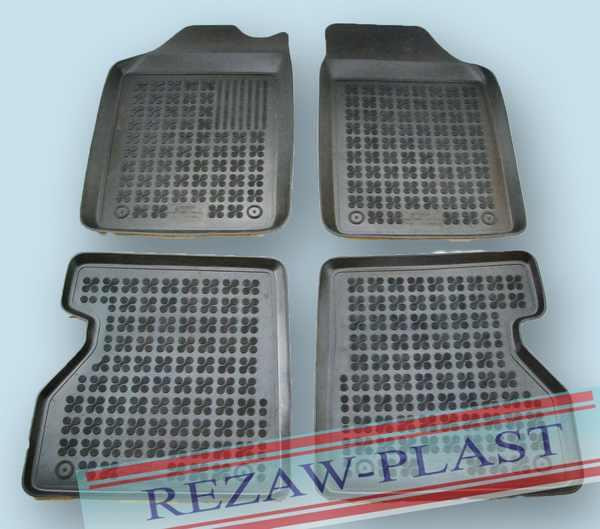 Gumové autokoberce Rezaw-Plast Renault Kangoo 1997-2008 (5 míst) Rezaw-Plast