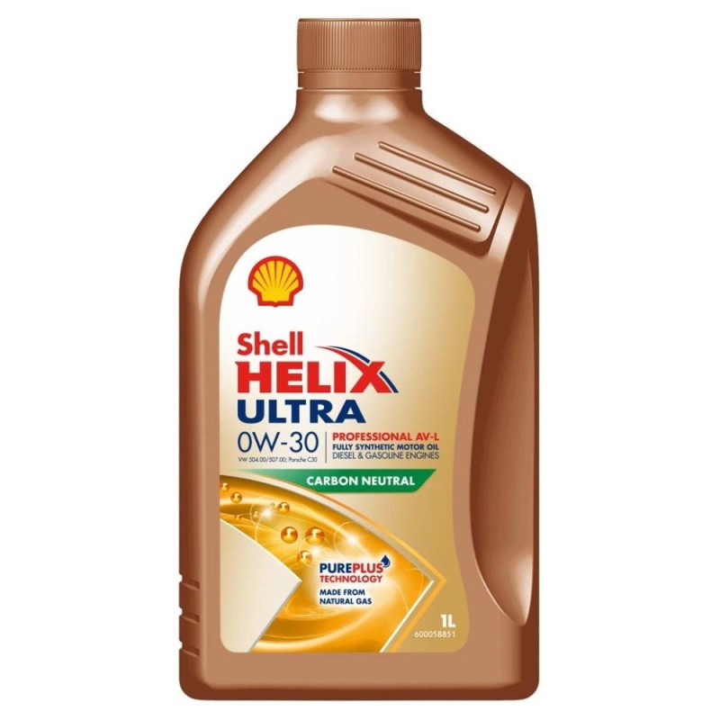 Olej Shell Helix Ultra Professional AV-L 0W-30 1 litr  (600058851) Shell
