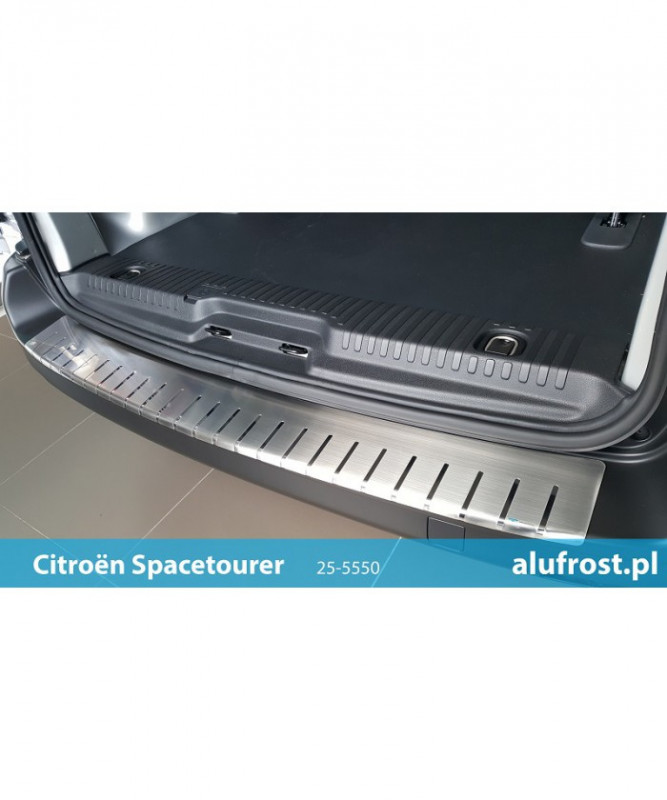 Ochranná lišta hrany kufru Citroen Jumpy / Spacetourer 2016- Alufrost