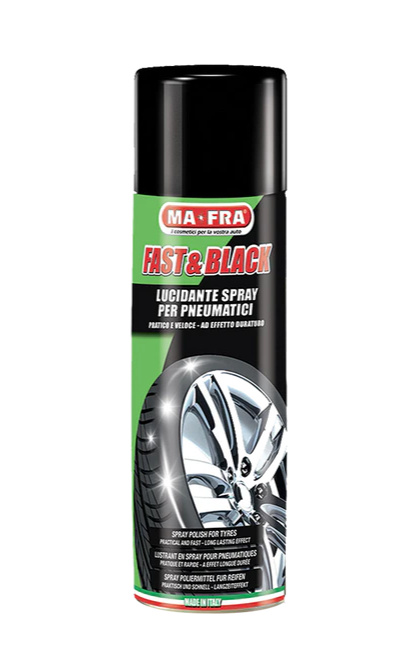 Čistič a oživovač gumy a pneumatik Mafra Fast & Black (500ml) Mafra