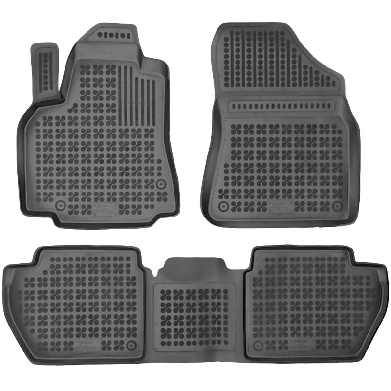 Gumové autokoberce Rezaw-Plast Citroen Berlingo 2008-2018 (5 míst) Rezaw-Plast
