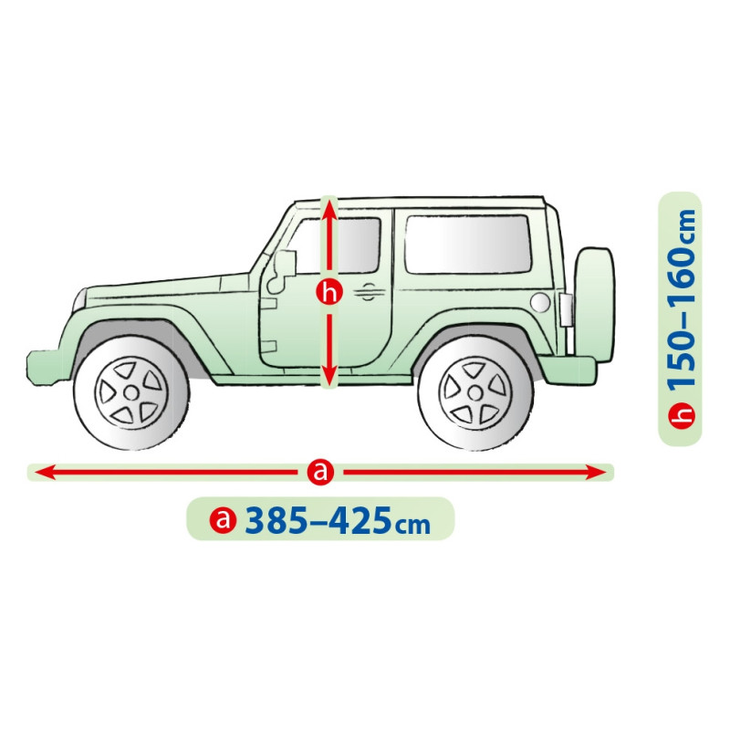 Autoplachta Mobile Garage Wrangler M Kegel-Blazusiak