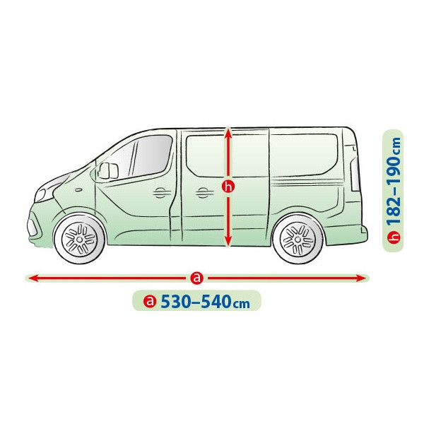Autoplachta Mobile Garage van L540 Kegel-Blazusiak