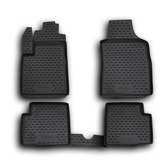 Gumové autokoberce Novline Fiat 500 2007-2024 Novline