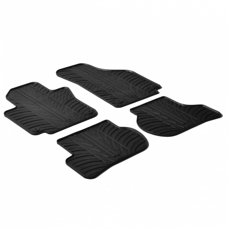 Gumové autokoberce Gledring Seat Toledo 2005-2012 Gledring