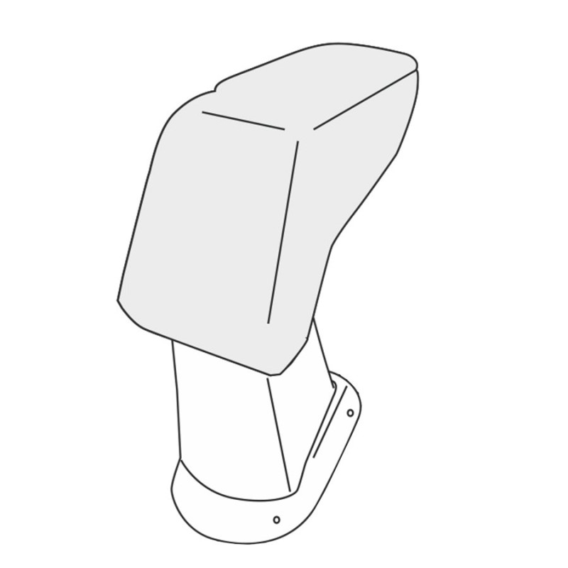 Loketní opěrka Renault Clio 2005-2012 (pouze adaptér) Rati