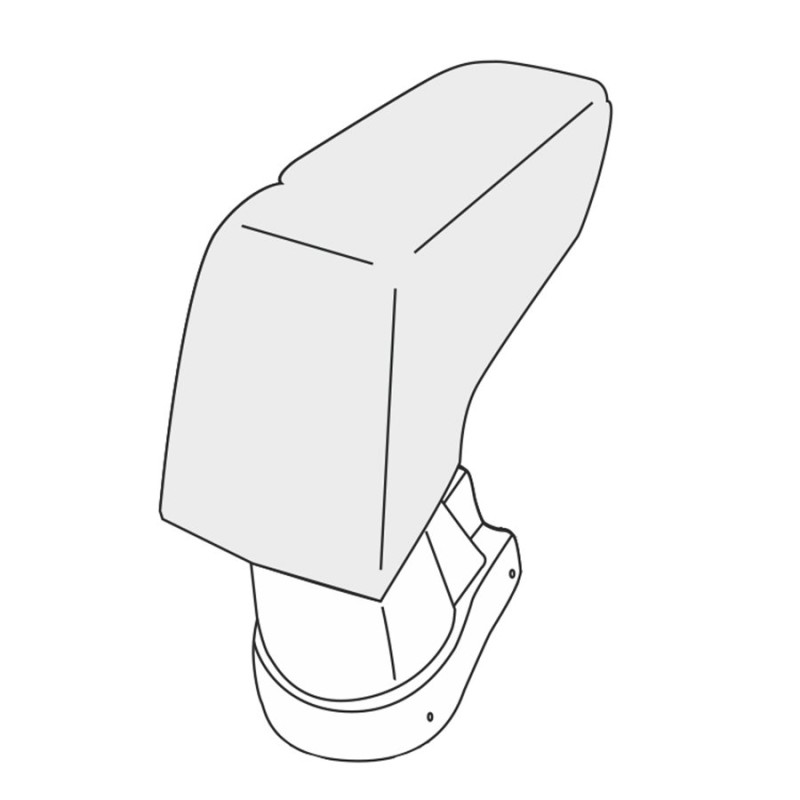 Loketní opěrka Seat Ibiza 2008-2017 (pouze adaptér) Rati
