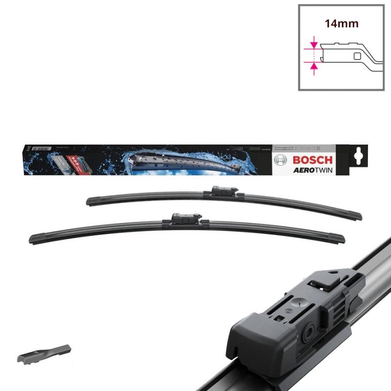 Stěrače Bosch Aerotwin pro VW Tiguan 2016-2023 (625mm + 550mm