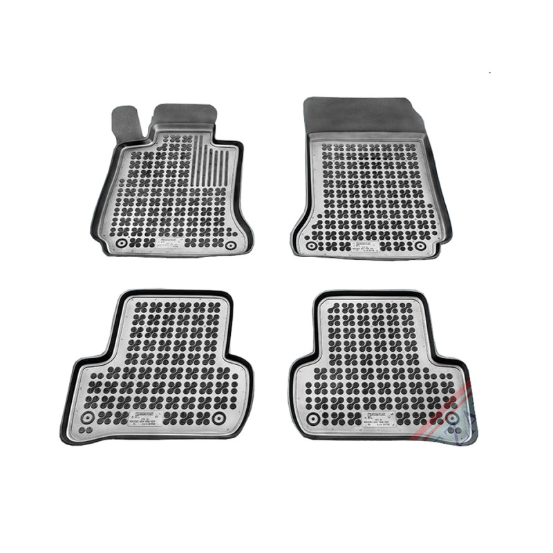 Gumové autokoberce Rezaw-Plast Mercedes C-Class W204 2007-2014 Rezaw-Plast