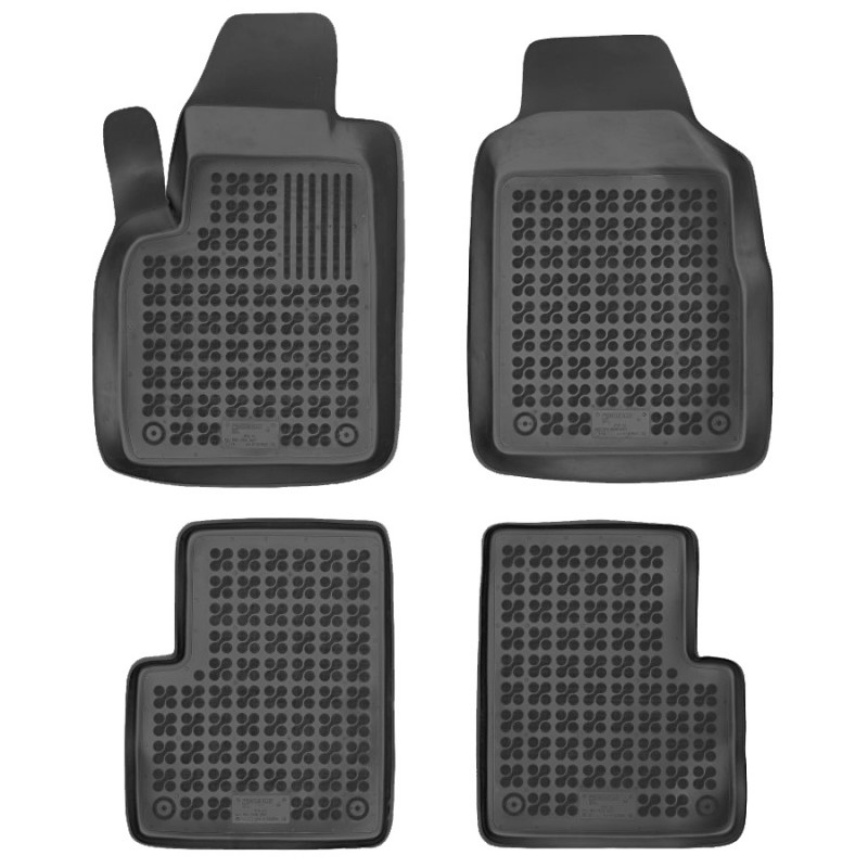 Gumové autokoberce Rezaw-Plast Fiat 500 2007-2024 Rezaw-Plast