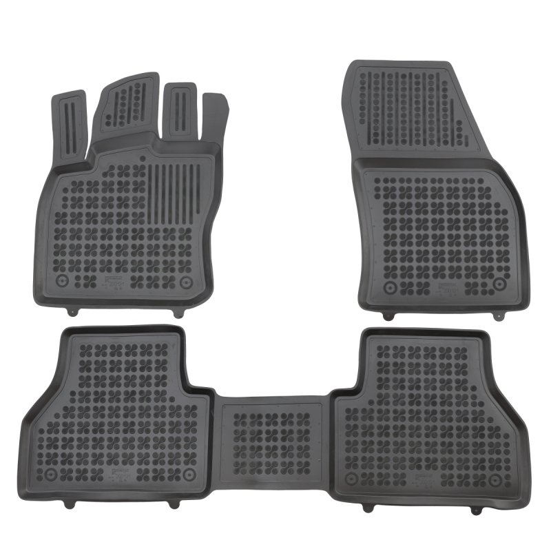 Gumové autokoberce Rezaw-Plast VW Caddy 2021- (5 míst) Rezaw-Plast