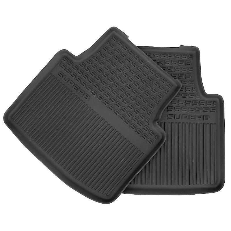 Gumové autokoberce Škoda Škoda Superb III. 2015-2024 (zadní) Škoda
