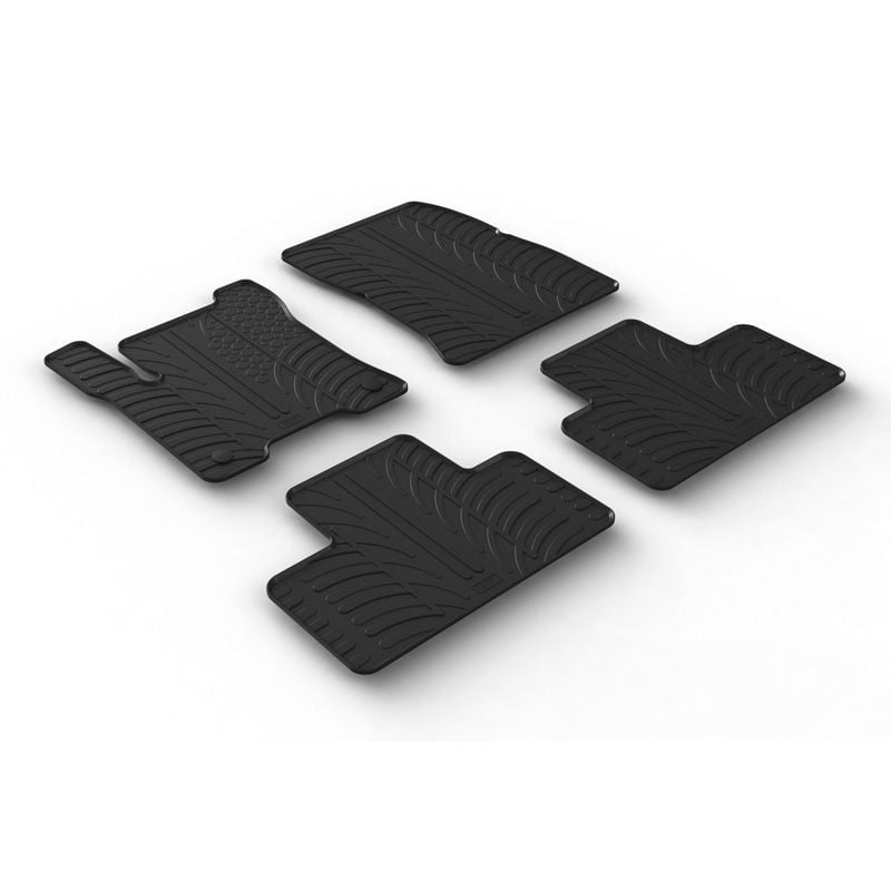 Gumové autokoberce Gledring Mercedes EQB-Class 2021- (X243) Gledring