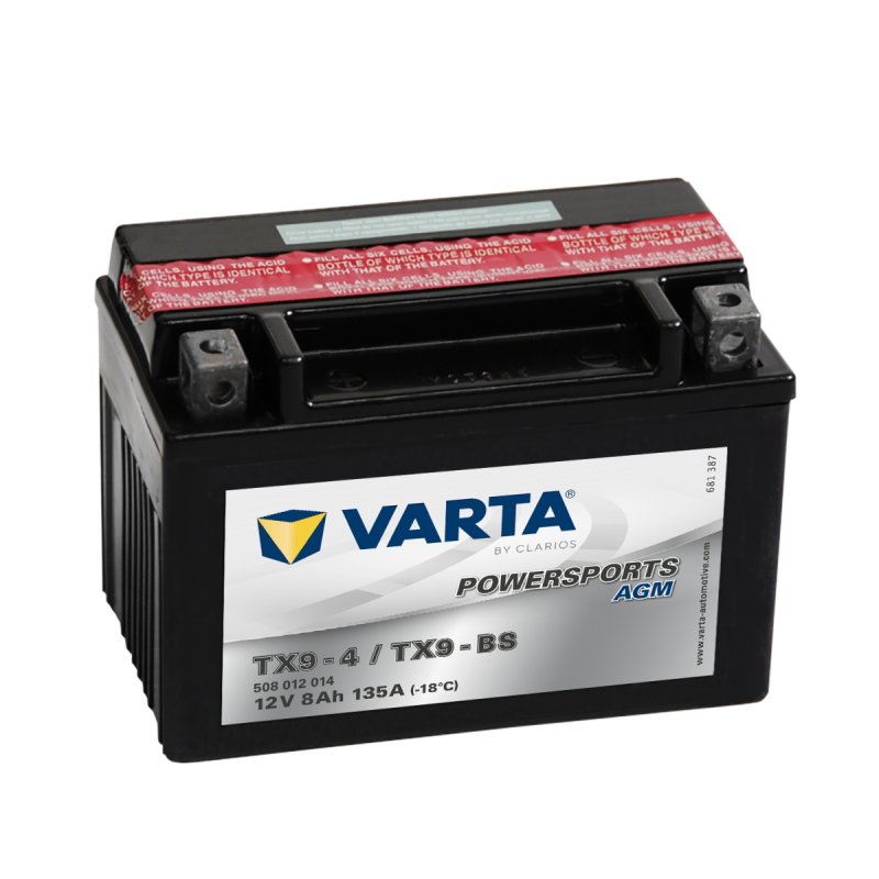 Motobaterie Varta Powersports AGM TX9-BS Varta