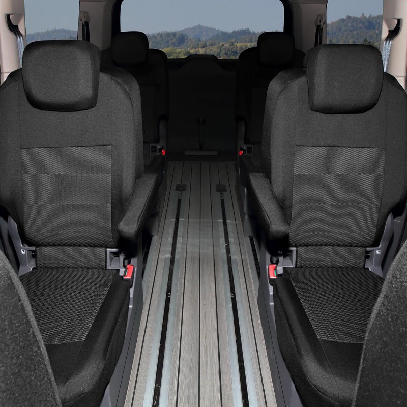 Přesné autopotahy VW Multivan T7 2021- (2. řada) Kegel-Blazusiak