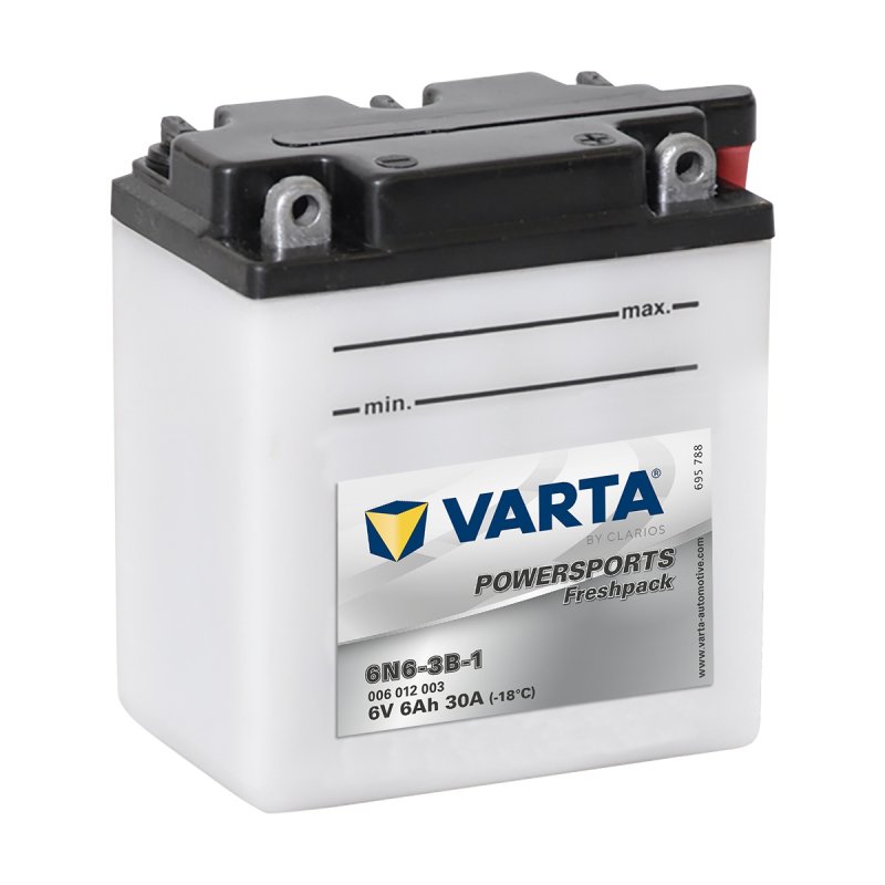 Motobaterie Varta Powersports Freshpack 6V 6N6-3B-1 6Ah Varta