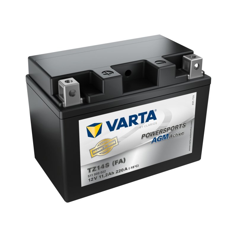 Motobaterie Varta Powersports AGM Active TZ14S 12V 11Ah (integrovaná) Varta